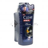 Clear Men Shampoo 650ml+390ml Deep Cleanse