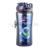Clear Men Cool Sport Menthol Shampoo 650ml + 390ml