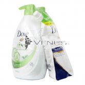 Dove Bodywash 1Lx2 Fresh Touch + FOC