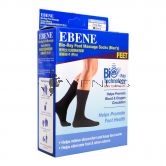 Ebene Bio Ray Tourmaline Sock Black Men