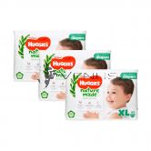 Huggies Platinum Nature Made Diapers XL 44s (1Carton=3packs)