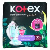 Kotex Super Slim Overnight Wing Heavy Flow 35cm 12s