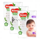 Huggies Platinum Nature Made Pants M 58s(1Carton=3pack)