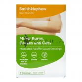 Smith & Nephew Medicated Paraffin Gauze Dressings 5s 5cmx5cm