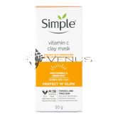 Simple Vitamin C Clay Mask 50g