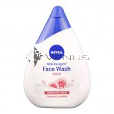 Nivea Face Wash Milk Delights 50ml Rose
