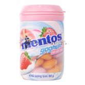 Mentos Yoghurt Peach & Strawberry 90g