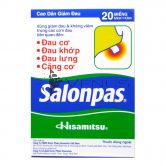 Salonpas Pain Relieving 20 Patches