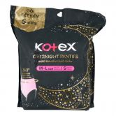 Kotex Overnight Panties Size M-L 5s
