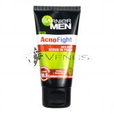 Garnier Men Acno Fight Anti-Acne Scrub Foam 50ml