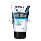 Biore Men Facial Foam Cool Oil Clear 100g