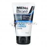 Biore Facial Wash 100g Men Bright Energy