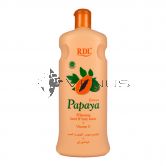 RDL  Whitening hand & Body Lotion 600ml Papaya Extract