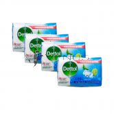 Dettol Anti-Bacterial Bar Soap (100gx4) Cool