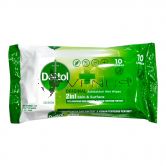 Dettol Antiseptic Wet Wipes 10S