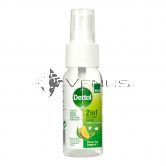 Dettol 2in1 Sanitizer Spray Hands & Surfaces 50ml Citrus Tea