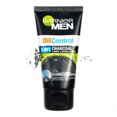 Garnier Men Oil Control 3in1 Charcoal Wash + Scrub + Mask 50ml