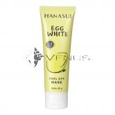 Hanasui Peel Off Mask 80g Egg White