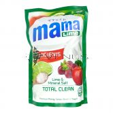Mama Lemon Dishwashing 680ml Refill Total Clean Lime