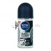 Nivea Men Roll-On Deodorant 50ml Invisible for Black & White