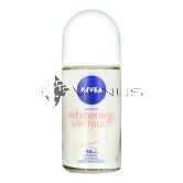 Nivea Roll-On Deodorant 50ml Whitening Silk Touch