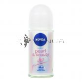 Nivea Deodorant Roll On 50ml Pearl & Beauty