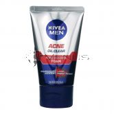 Nivea Men Acne Oil Clear Facial Foam 100ml Acne Defense