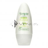 Simple Kind To Skin Deodorant Roll On 45ml Soothing