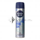 Nivea Deodorant Spray 150ml Men Ultra Fresh