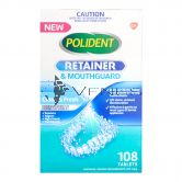 Polident Denture Retainer & Mouthguard Cleanser 108s Clean & Fresh