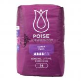 Poise Pads Moderate 14s Super