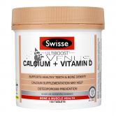 Swisse Ultiboost Calcium + Vitamin D 150 Tablets