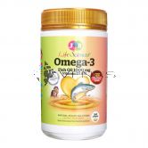 JR Life Sciences Fish Oil Omega-3 1000mg 365s