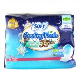 Sofy Cooling Fresh Night Slim Wing 35cm 9s