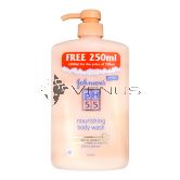 Johnson's pH Body Wash 750+250ml Honey