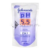 Johnson's PH5.5 Bodywash 500ml Refill 2in1