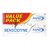 Sensodyne Toothpaste 100gx2 Rapid Relief Whitening