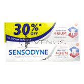 Sensodyne Toothpaste 100gx2 Sensitivity & Gum Whitening