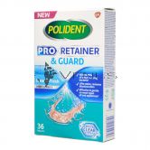 Polident Denture Pro Retainer & Guard Cleanser 36s Clear & Fresh