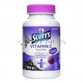 Scott's Vitamin C Pastilles 50s Blackcurrent