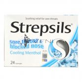 Strepsils Antiseptic Lozenges 24s Cooling Menthol