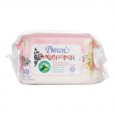 Pureen Baby Wipes 2x30s Pink