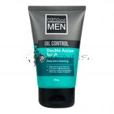Nano White Men Oil Control Double Action Scrub 100ml