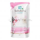 Shokubutsu Shower Cream Refill 550g Sakura Whitening