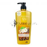 Ginvera World Spa Bolinese Shower Scrub 750ml Lemongrass and Frangipani