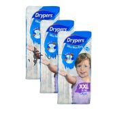 Drypers Wee Wee Dry XXL 40s (1Carton=3pack)