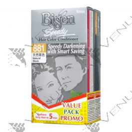 Bigen Speedy 881 Natural Black x2 Bigen Speedy 881 Natural Black x2