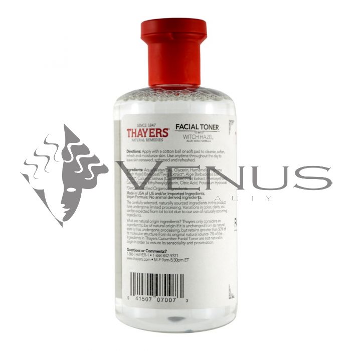 Thayers Facial Toner 355ml Cucumber Alcohol-Free