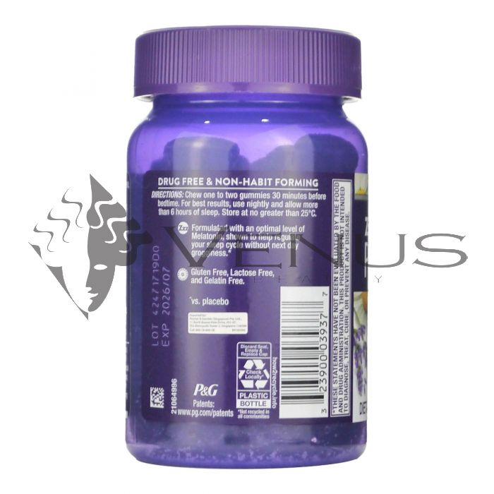 Vicks Zzzquil Pure Zzzs Melatonin+Chamomile & Lavender 48s