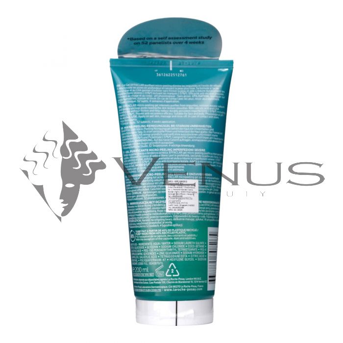 La Roche Posay Effaclar Gel Purifiant Micro-Peeling 200ml For